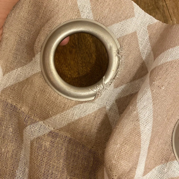 Set of 2 sheer curtain panels - Picture 4 of 4